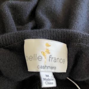 Black cashmere sweater - size medium